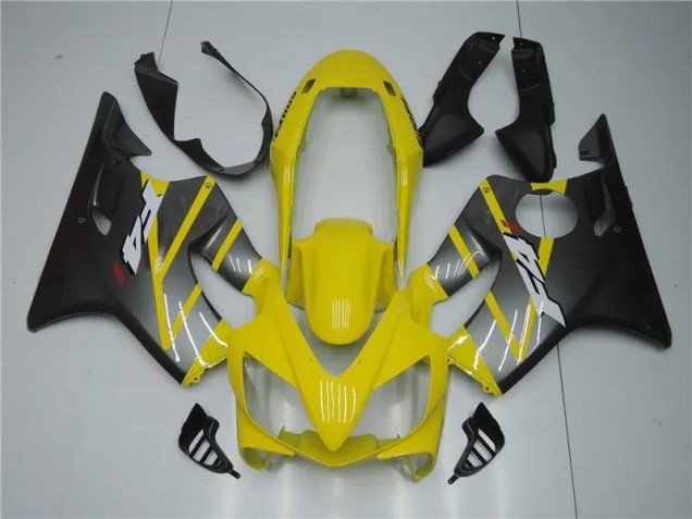 2004-2007 Yellow Grey Honda CBR600 F4i Bike Fairing Kit 2004-2007 Yellow Grey Honda CBR600 F4i Bike Fairing Kit