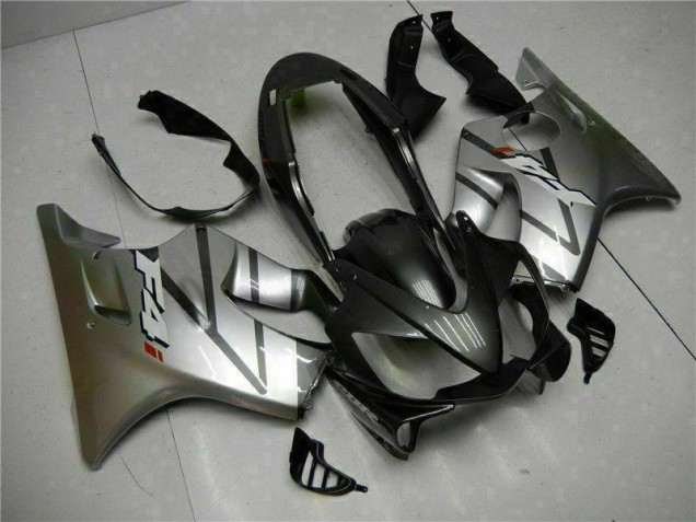 2004-2007 Silver Black Honda CBR600 F4i Motorcycle Replacement Fairings 2004-2007 Silver Black Honda CBR600 F4i Motorcycle Replacement Fairings