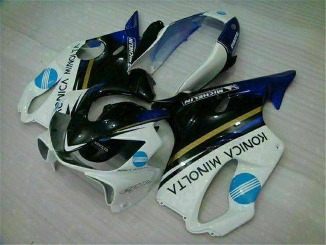 2004-2007 White Black Honda CBR600 F4i Replacement Fairings 2004-2007 White Black Honda CBR600 F4i Replacement Fairings