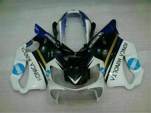 2004-2007 White Black Honda CBR600 F4i Replacement Fairings 2004-2007 White Black Honda CBR600 F4i Replacement Fairings