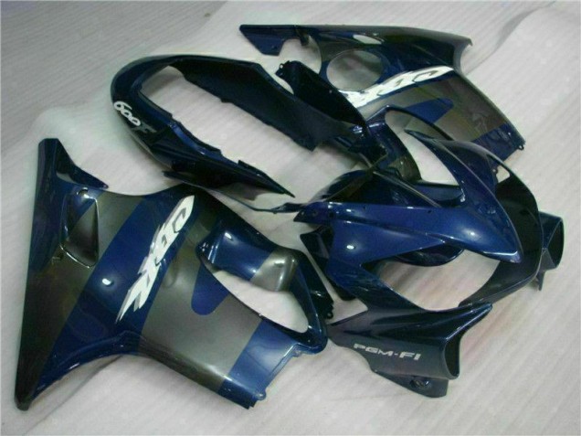 2004-2007 Blue Silver Honda CBR600 F4i Motorcycle Fairings Kit 2004-2007 Blue Silver Honda CBR600 F4i Motorcycle Fairings Kit