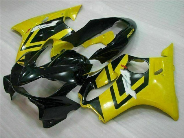 Abs 2004-2007 Yellow Honda CBR600 F4i Motorcylce Fairings