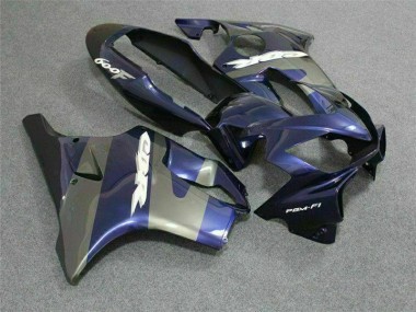 Abs 2004-2007 Blue Honda CBR600 F4i Motorbike Fairings