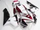 2005-2006 Red White Black Honda CBR600RR Motorcycle Fairing