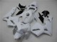 2005-2006 Glossy White Honda CBR600RR Replacement Motorcycle Fairings