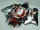 2005-2006 Black Silver Red Honda CBR600RR Motorcycle Fairings 2005-2006 Black Silver Red Honda CBR600RR Motorcycle Fairings