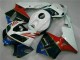 2005-2006 White Honda CBR600RR Motorcycle Fairings 2005-2006 White Honda CBR600RR Motorcycle Fairings