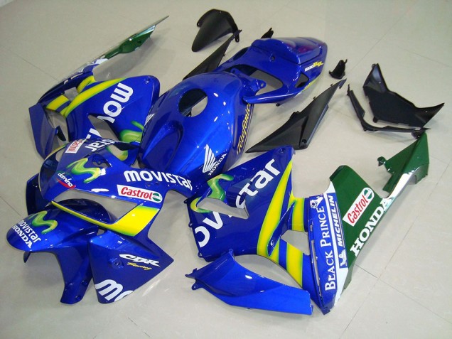 2005-2006 Movistar Honda CBR600RR Bike Fairing Kit 2005-2006 Movistar Honda CBR600RR Bike Fairing Kit