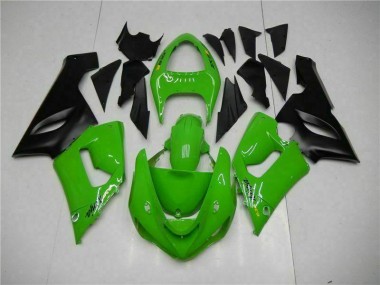 Abs 2005-2006 Green Kawasaki ZX6R Motorbike Fairing