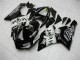 Abs 2005-2006 Black Kawasaki ZX6R Bike Fairings