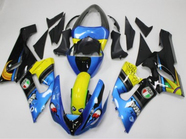 Abs 2005-2006 Shark Kawasaki ZX6R Motorbike Fairings