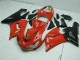 2005-2006 Red Kawasaki ZX6R Bike Fairing Kit