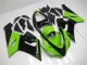 2005-2006 Green Black Kawasaki ZX6R Motor Fairings