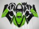 2005-2006 Green Black Kawasaki ZX6R Motor Fairings