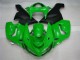 2005-2006 Green Matte Black Kawasaki ZX6R Motorcycle Fairing