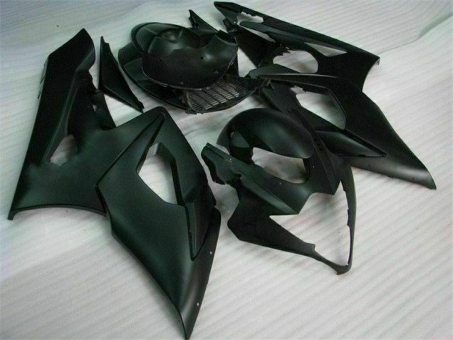 2005-2006 Matte Black Suzuki GSXR 1000 Motorcycle Fairings Kit