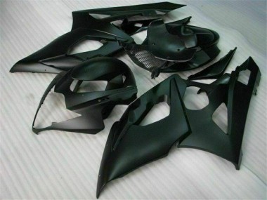 2005-2006 Matte Black Suzuki GSXR 1000 Motorcycle Fairings Kit