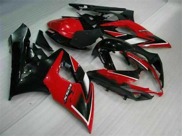 Abs 2005-2006 Red Black Suzuki GSXR 1000 Motorcylce Fairings