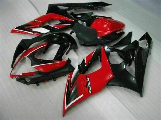 Abs 2005-2006 Red Black Suzuki GSXR 1000 Motorcylce Fairings