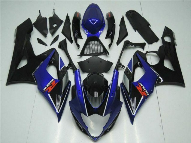 2005-2006 Blue Black Suzuki GSXR 1000 Bike Fairing
