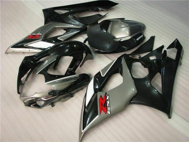 2005-2006 Grey Black Suzuki GSXR 1000 Bike Fairings