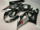 2005-2006 Grey Black Suzuki GSXR 1000 Bike Fairings