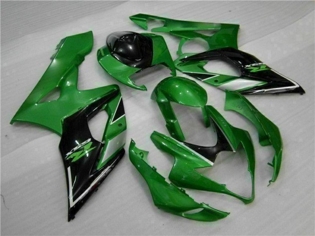 2005-2006 Green Suzuki GSXR 1000 Replacement Motorcycle Fairings