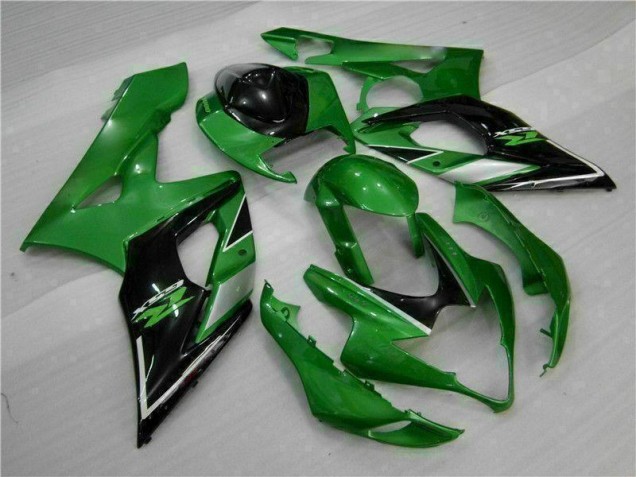 2005-2006 Green Suzuki GSXR 1000 Replacement Motorcycle Fairings