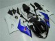 2005-2006 Blue White Suzuki GSXR 1000 Motorcycle Bodywork