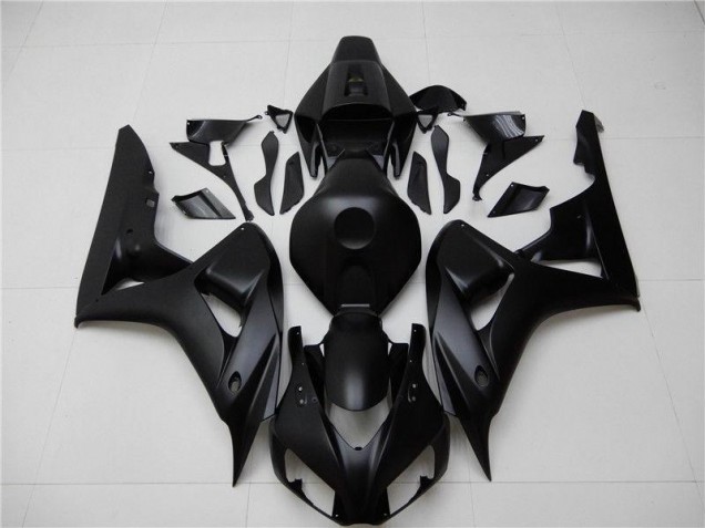 Abs 2006-2007 Matte Black Honda CBR1000RR Bike Fairing Kit