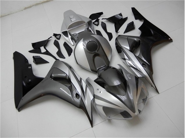 2006-2007 Black Silver Grey Honda CBR1000RR Motorcycle Bodywork