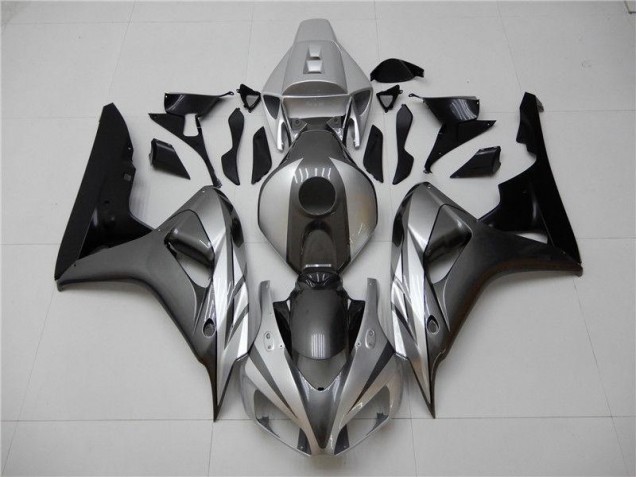 2006-2007 Black Silver Grey Honda CBR1000RR Motorcycle Bodywork