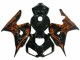 2006-2007 Brown Black Honda CBR1000RR Motorbike Fairing Kits