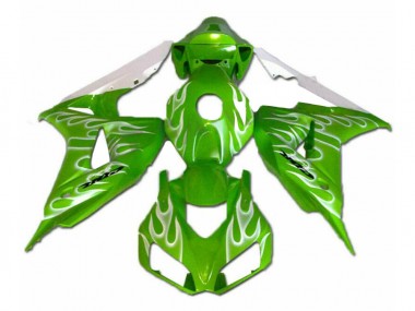 Abs 2006-2007 Green Honda CBR1000RR Motorbike Fairings