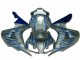 2006-2007 Blue Flame Silver Honda CBR1000RR Motorcycle Fairing Kits 2006-2007 Blue Flame Silver Honda CBR1000RR Motorcycle Fairing Kits