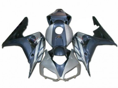 Abs 2006-2007 Silver Honda CBR1000RR Motorcycle Fairing Kit