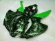 2006-2007 Green Flame Black Honda CBR1000RR Moto Fairings