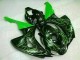 2006-2007 Green Flame Black Honda CBR1000RR Moto Fairings