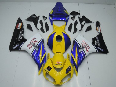 Abs 2006-2007 Yellow Nastro Honda CBR1000RR Motorcycle Fairings Kit