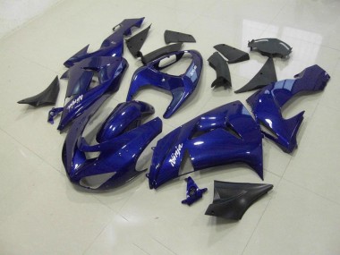 Abs 2006-2007 Dark Blue Kawasaki ZX10R Replacement Fairings