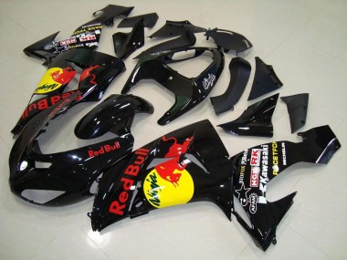 Abs 2006-2007 Red Bull Kawasaki ZX10R Motorcycle Replacement Fairings