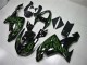 2006-2007 Black Green Flame Kawasaki ZX10R Motorcycle Fairing 2006-2007 Black Green Flame Kawasaki ZX10R Motorcycle Fairing