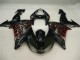 2006-2007 Black Grey Red Kawasaki ZX10R Motorbike Fairing 2006-2007 Black Grey Red Kawasaki ZX10R Motorbike Fairing