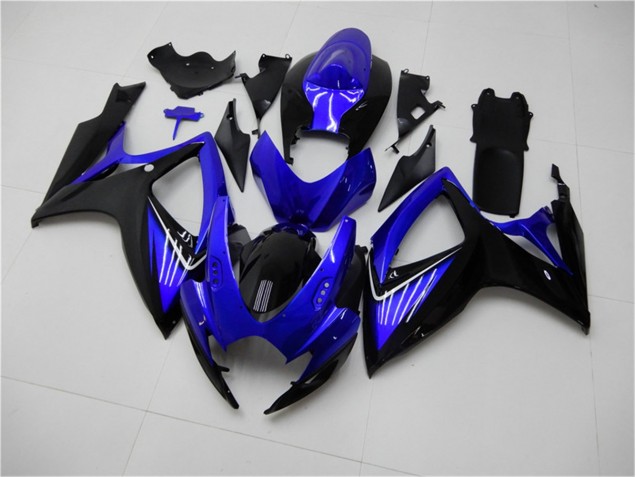 2006-2007 Blue Black Suzuki GSXR 600/750 Replacement Fairings & Bodywork
