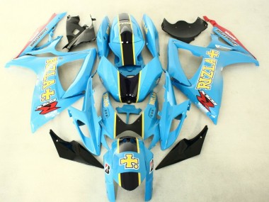 Abs 2006-2007 Blue Black Suzuki GSXR 600/750 Replacement Fairings