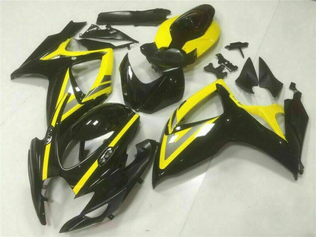 2006-2007 Black Suzuki GSXR 600/750 Motor Fairings
