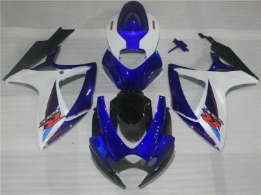 Abs 2006-2007 Blue Suzuki GSXR 600/750 Moto Fairings