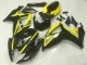2006-2007 Black Suzuki GSXR 600/750 Replacement Fairings