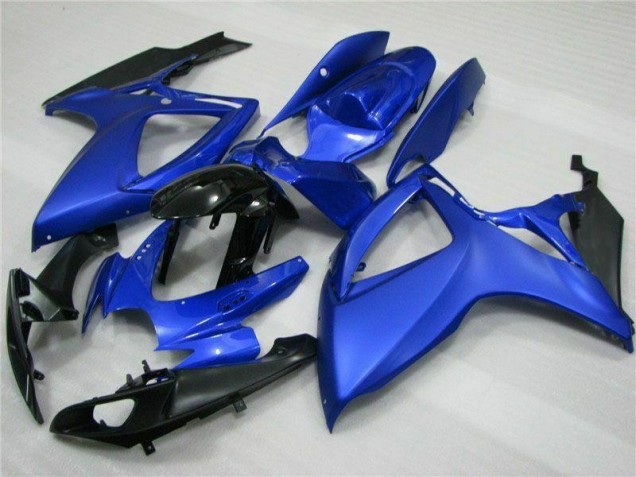 Abs 2006-2007 Blue Black Suzuki GSXR 600/750 Full Replacement Fairings & Bodywork