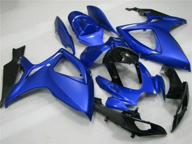 Abs 2006-2007 Blue Black Suzuki GSXR 600/750 Full Replacement Fairings & Bodywork